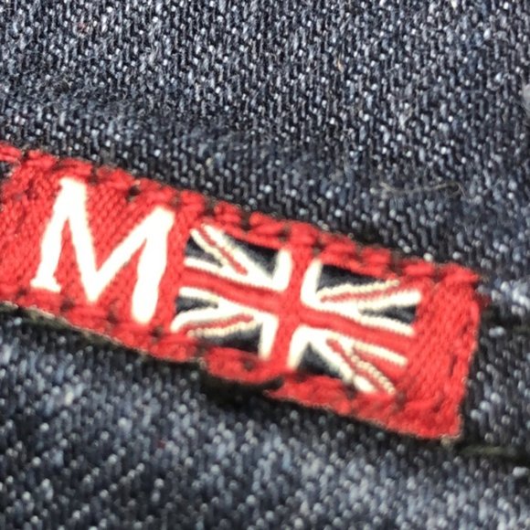 BRITISH DESIGN MAKERS OF TRUE ORIGINALS CROP SKINNY 28x28 🇬🇧 - Picture 14 of 14